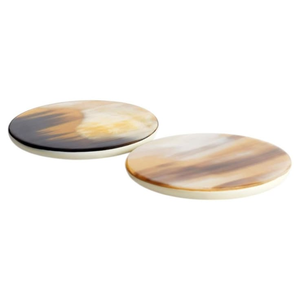 Premium Horn <b>Coaster</b> Set Wholesale Price Decorative <b>Drink</b> <b>Coasters</b> for Gift Shops Cafe Use and Table Styling - Product Image 4