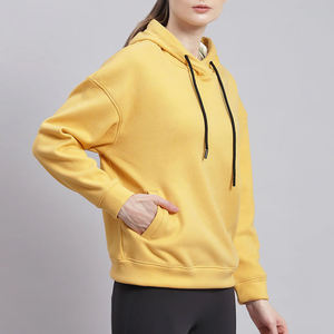Nuevo Diseño, Sudadera con Capucha para Mujer, 100% Algodón, Invierno, Servicio OEM, Calidad Premium, Forro Casual, Parte Delantera Impermeable y Transpirable - Product Image 3