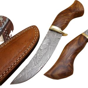 Couteaux de chasse multifonctionnels avec lame en acier inoxydable à tranchant aiguisé, manche ergonomique pour le camping, la pêche, la randonnée et les activités de plein air - Product Image 1