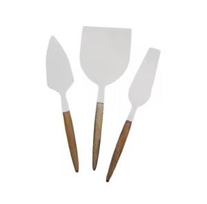 Ensemble de couteaux à fromage en métal pour présentation sur table, ensemble élégant de couteaux à découper le fromage - Product Image 6