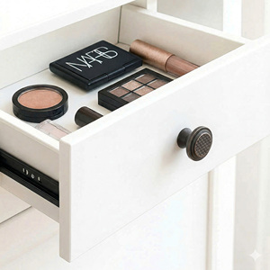 Pomo Redondo Vintage de Aleación de Zinc para Muebles, Tirador de Cajón Texturizado Bronce Antiguo, Manija para Gabinetes, Precio de Fábrica, Cocina, Baño, Comedor - Product Image 6