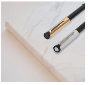 ปากกาโรลเลอร์บอล Parker Aster Essential สีดำพร้อมขอบโครเมียม พร้อมสมุดบันทึกปกแข็งพรีเมียม หมึกสีน้ำเงิน หัวปากกาขนาดกลาง – Luxury Gi - Product Image 4