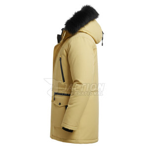 Best Price Polyester Made Men Waterproof Parkas Plain Dyed Online Sale Men Waterproof Parkas - Product Image 3
