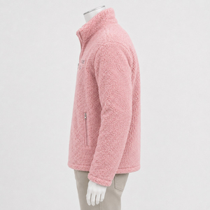 Custom <b>Men's</b> <b>Sherpa</b> <b>Jacket</b> Premium Warm Fleece Lining Stylish Casual Outdoor <b>Jacket</b> with OEM Size Private Label Wholesale - Product Image 4