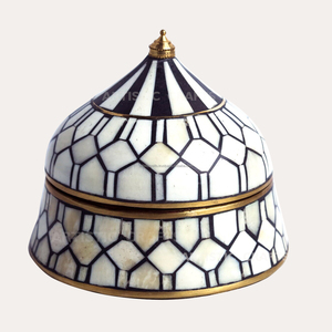 Coffret de magasin d'incrustation d'os en bois de conception fantastique pour la décoration de la maison et du mariage; Idée cadeau de boîtes à bijoux de Noël - Product Image 4