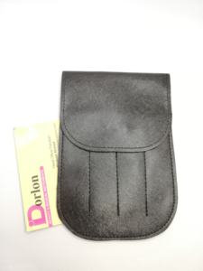 Prix de gros de la pince à épiler pour les sourcils Emballage de pochures Matériau de haute qualité Logo personnalisé Emballage de pochoirs en cuir artificiel au Pakistan - Product Image 3