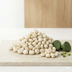 Makhana Seleccionada a Mano de Primera Calidad, Seca, Grado AD, Ligera y Crujiente, Baja en Grasa, Snack Saludable, Proveedor a Granel de la India, EXPORT DESI 25kg - Product Image 4