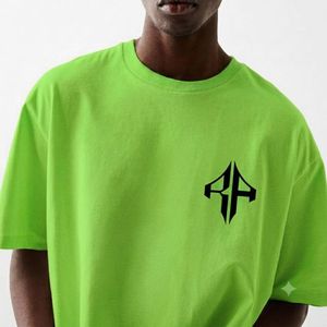 Camiseta de Alta Calidad para Hombre, 100% Algodón, Casual, Corta, Holgada, de Manga Corta, con Estampado Personalizado, Azul Marino, de Secado Rápido - Product Image 4