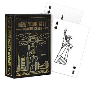 Naipes Familiares Personalizados - 54 Cartas, 310 g/m², Acabado Liso, Estampado en Lámina Dorada, Caja con Diseño Personalizado - Product Image 1