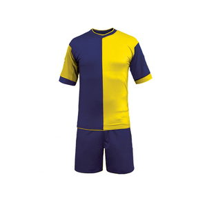 Kit d'uniforme de rugby personnalisé imprimé numériquement, maillot jaune et noir à manches courtes et short pour l'entraînement et les matchs en club - Product Image 5