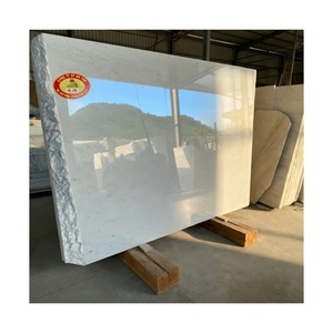 Mármol de Calcita Blanco Cristalino Pulido Premium de Vietnam, Losa Grande, Duradero, Impermeable, Ecológico, Moderno, para Cocina, Baño, Hospital - Product Image 4