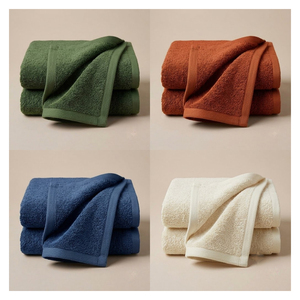 Serviette de bain en coton peigné de haute qualité, serviette en tissu éponge doux, séchage rapide pour hôtel, maison et salle de bain - Product Image 5