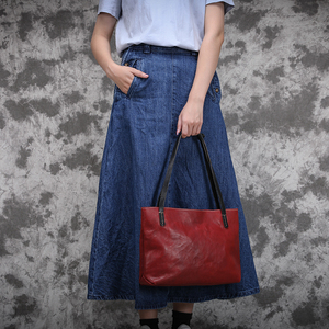 Nuevo Bolso de Mano de Cuero 100% Genuino para Mujer, Bolsos Tote - Product Image 3