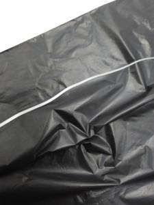 Bolsa de basura desechable negra HDPE en rollo Cadena de PP personalizable Durable Heavy Duty Starseal OEM Productos para el hogar Bolsas de plástico - Product Image 6