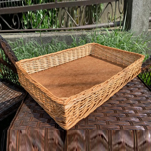 Compact Premium Quality Decorative Rattan <b>Basket</b> <b>For</b> Gift And <b>Flower</b> Arrangement Stylish Handmade Rattan <b>Basket</b> <b>For</b> Holiday 2026 - Product Image 5