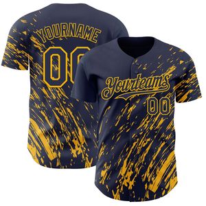 Full Button Sublimation Baseball Jersey 100% Polyester Breathable <b>Athletic</b> Custom Team Wear OEM ODM Available - Product Image 1