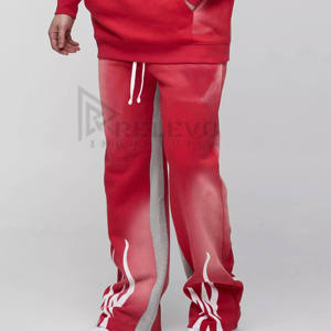 Survêtement pour homme en coton décontracté à capuche, effet délavé, qualité supérieure, idéal pour l'hiver - Fabriqué en usine, prix raisonnable - Product Image 6