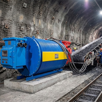 Subestación a Prueba de Explosiones para Minería de 2000 kVA, 11 kV 6.6 kV a 1140 V 660 V, Transformador Móvil a Prueba de Explosiones con Salida Multicircuito