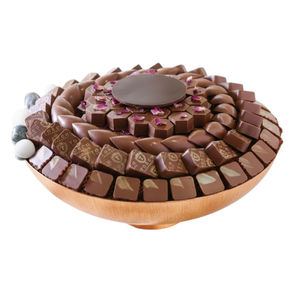 Bol de service en cuivre martelé de qualité supérieure, bol à chocolat, plateau à dessert pour mariage, fournitures hôtelières, service de restaurant - Product Image 5