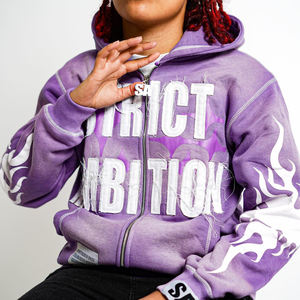 เสื้อฮู้ดดี้ Aerstride Industries รุ่นใหม่ คุณภาพสูง ล้างสีแบบแอซิดวอช ดีไซน์ขาดๆ ผ้าฝ้าย/ใยไผ่ ทรงโอเวอร์ไซส์ ลายหัวใจ สำหรับฤดูหนาว - Product Image 1