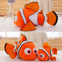Peluches Nemo Poisson Clown Doux, Peluches de Dessin Animé, Peluches de Film, Peluches d'Anime, Oreiller Nemo, Canapé, Lit, Décoration de la Maison, Cadeaux d'Anniversaire pour Fille