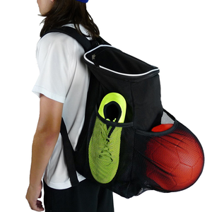 Custom Logo Large Capacity Casual Outdoor Sports Ball Bag Latest Design Unisex Soccer Backpack Oxford Material High Quality - Product Image 1