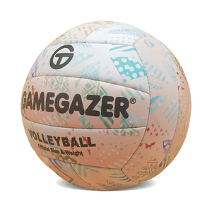 Balón de Voleibol GAMEGAZER MS-VB-1004, Talla 5, Peso 260-280G, Circunferencia 650-670MM, Cosido a Máquina, Cuero PVC Luminoso - Product Image 4