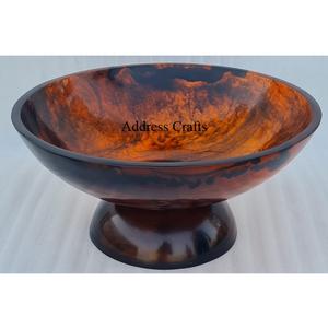 Soportes de Resina Estilo Americano para Frutas, para Hogares de Lujo, Cuenco de Resina Hecho a Mano en India, Ecológico, para Dátiles, Chocolates y Bocadillos - Product Image 3