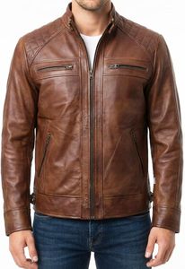 Chaqueta de Cuero Nueva Colección, Resistente al Viento, para Hombre y Mujer, Estilos Personalizados, Ropa de Otoño, Múltiples Colores, Chaqueta de Cuero 2026 - Product Image 6
