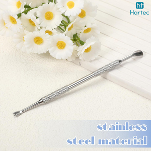 Herramienta Profesional para Cutículas en Forma de V, 2 en 1, de Acero Inoxidable, Recortador de Piel Muerta, Removedor de Cutículas, Herramienta para el Cuidado de las Uñas, Empujador de Cutículas para Manicura - Product Image 5