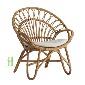 New Design Wholesale Modern Rattan Counter <b>Stool</b> <b>Dining</b> Chair with Eco-Friendly Design for Hotel Use Made in Vietnam - Product Image 3
