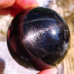 อัญมณีดำธรรมชาติ Aamna Gems รูปทรงแปลกตา ขัดเงา คุณภาพสูง เหมาะสำหรับตกแต่ง ของขวัญ พร้อมใบรับรองจากผู้เชี่ยวชาญ - Product Image 3