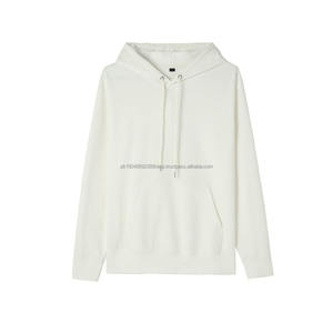 Vente en gros Pull-over Impression Velours de coton Sweat à capuche unisexe uni épais Logo personnalisé vierge Sweatshirts à capuche pour hommes - Product Image 6