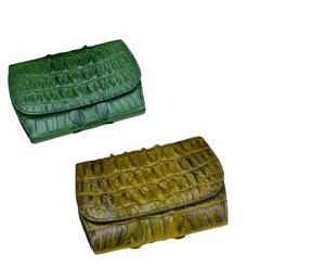 Porte-cartes en cuir véritable personnalisable de luxe OEM/ODM 8,5x11,5 cm, portefeuille pour cartes de crédit tendance avec logo personnalisé - Product Image 1