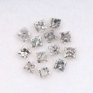 Diamantes Cultivados en Laboratorio HPHT CVD con Corte Princesa, Certificados por IGI, 3mm, Claridad VVS-VS SI, Sueltos, Venta al Por Mayor - Product Image 6