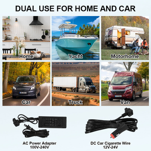 Mini-réfrigérateur portable à double zone avec compresseur pour voiture et camping, fourni par l'usine - Product Image 6