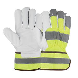 Los más populares, cómodos guantes de seguridad de cuero de grano de vaca para jardinería Industrial para protección de manos, protección Personal - Product Image 1