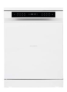 <span class=keywords><strong>Lave</strong></span>-<span class=keywords><strong>vaisselle</strong></span> électrique automatique blanc, <span class=keywords><strong>semi</strong></span>-<span class=keywords><strong>intégré</strong></span>, en acier inoxydable, 14 couverts, normes européennes, pour usage domestique - Product Image 2