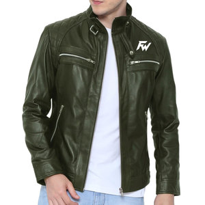 <b>Top</b> Selling Premium Quality <b>Leather</b> Jacket Comfortable Breathable Men <b>Leather</b> Winter Jacket For Online Sale - Product Image 1