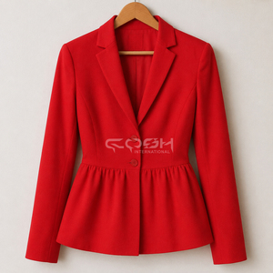Cosh International - Abrigo de Algodón 100% Bordado y Elegante para Mujer, Ropa de Oficina, Hermandad Delta Sigma - Product Image 1