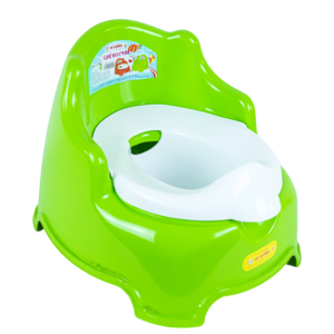 Inodoro de Plástico PP Premium con Respaldo Ergonómico, Tapa Resistente a Olores, Inserto Extraíble y Diseño Ligero y Portátil - Product Image 1