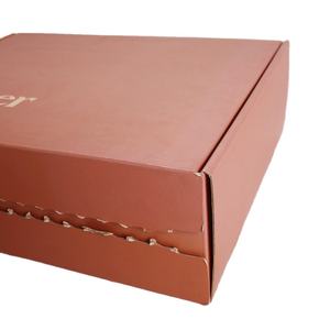 Custom Recyclable Eco-Friendly Corrugated Paper Box Self-Sealing Mailer Tear Strip UV Coating Embossing Printing EcoRev Brand - Product Image 5