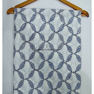 Tela de Algodón Cambray Estampada a Bloques 60x60, Tela de Algodón con Estampado Tradicional Jaipuri - Product Image 4