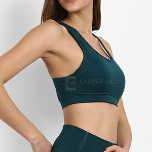 Ropa Deportiva de Último Diseño, Transpirable, de Secado Rápido, Sujetador Deportivo con Diseño Único, Top Ventas, Sujetador Deportivo Sin Costuras, Hecho en Pakistán - Product Image 4
