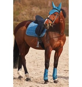 Botas de Tendón de Caballo de Cuero Estampado Multicolor, Protección de Piernas Personalizable, Secado Rápido, para Equitación - Product Image 4