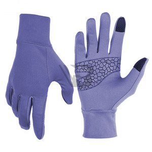 Factory OEM Fleece Autumn and Winter <b>Gloves</b> Outdoor Sports <b>Touch</b> <b>Screen</b> Cycling Custom logo Anti Slip Warm Running <b>Gloves</b> - Product Image 2