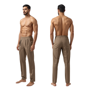 Men's <b>Waterproof</b> <b>Breathable</b> 100% Cotton Canvas Long Pleated Relaxed Fit Hard Shell Jacket All Seasons - Product Image 2