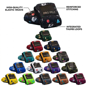 Customized All Over Printed Wrist Wraps for Weightlifting CrossFit Powerlifting Gym Training Adjustable Wrist Support <b>Straps</b> - Product Image 1