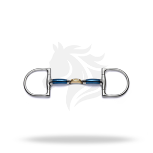 Mors d'entraînement Hunter D Ring en fer pour le contrôle équestre - Product Image 1