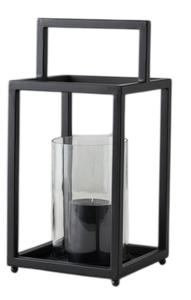 Lanterne décorative artisanale élégante en métal et verre avec finition laiton pour bougies, idéale pour l'extérieur et la décoration intérieure - Product Image 4